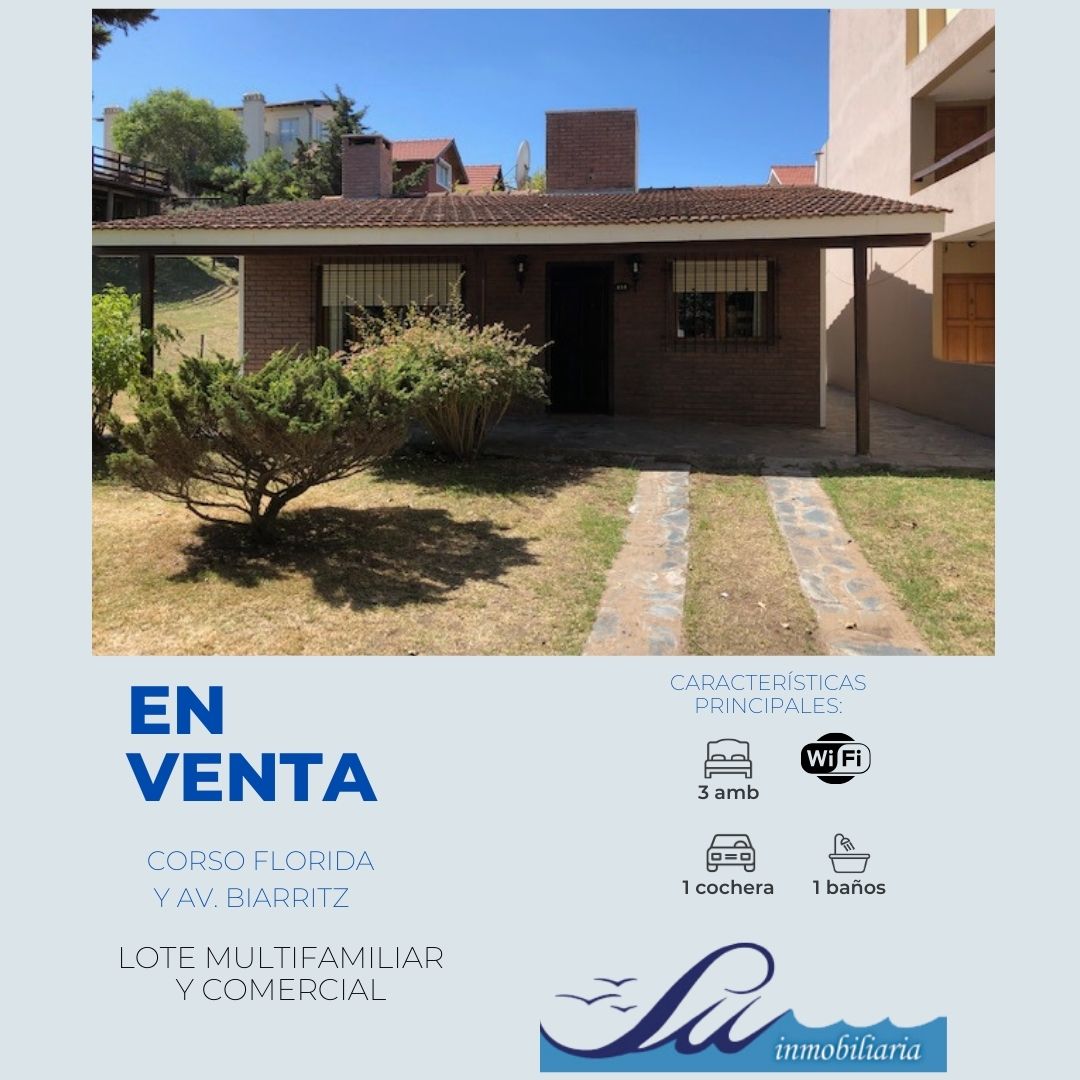 Chalet 3 amb.a una cuadra del mar